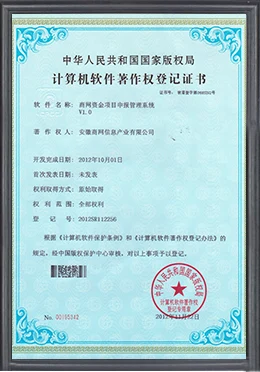 资金项目申报管理系统