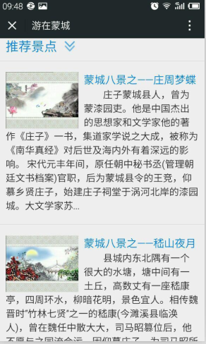 蒙城县微信主要有微咨询、微蒙城、微服务三大板块，核心功能偏向于信息的发布以及便民服务
