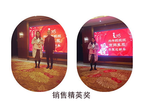 为此，公司特评选出2017年度涌现出来的“优秀员工”、“销售精英”、“最佳新人”、“最佳敬业奖”等多名表现突出的员工…