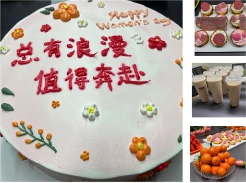 “美好时光，甜蜜下午茶”，精美的甜点和水果，美味的茶歇为现场增加了甜蜜的氛围，现场的每一个细节都倾注着商网信息对女神…